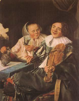 LEYSTER, Judith Carousing Couple (mk08) oil painting image